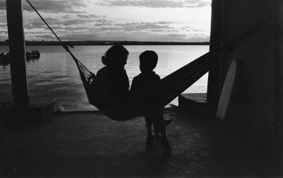 Lena Coelho dos Santos com Gê Orthof