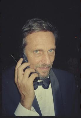 Jorge Bodanzky na premiação do filme "Bicho de Sete Cabeças", dirigido por Laís Bodanzky