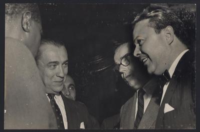 Juscelino Kubitschek e Roberto Corte Real