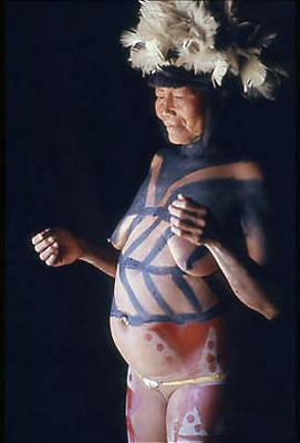 Série Xingu - Mulher  do povo Kamaiurá