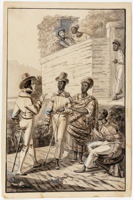 [Brésilien s'imaginant avoir rencontré son esclave fugitif]