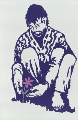 Reprodução de cartaz feito por artistas chilenos