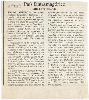 País fantasmagórico