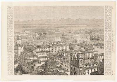 The Arsenal and Part of the City of Rio de Janeiro Brazil