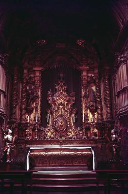 Igreja de São Bento - capela do Santíssimo - retábulo