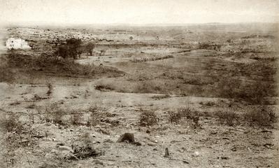 Vista parcial de Canudos e Rio Vaza-Barris, ao Nascente