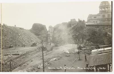 Conclusão do arrasamento do Morro do Castelo