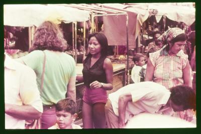 Teste de atriz com Edna de Cássia para o papel de Iracema no filme "Iracema: uma transa amazônica"