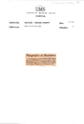 Fotografias de Madalena