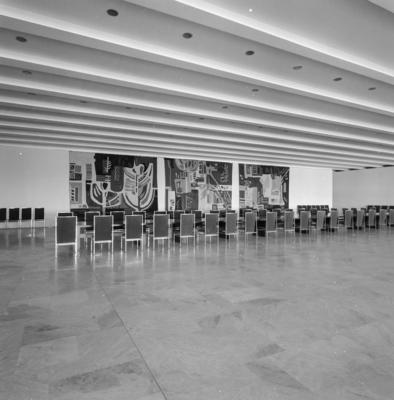 Tapeçaria de Burle Marx, na Sala Brasília - "Vegetação do Planalto Central"