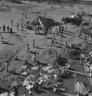 Acampamento de romeiros