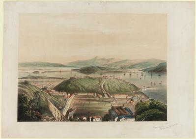 Palácio do Bispo Panorama do Rio de Janeiro (visto de Santa Tereza)