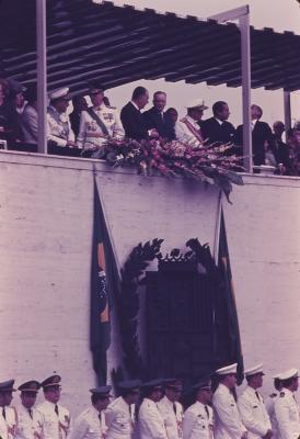 Emílio Garrastazu Médici na Parada da Semana da Pátria