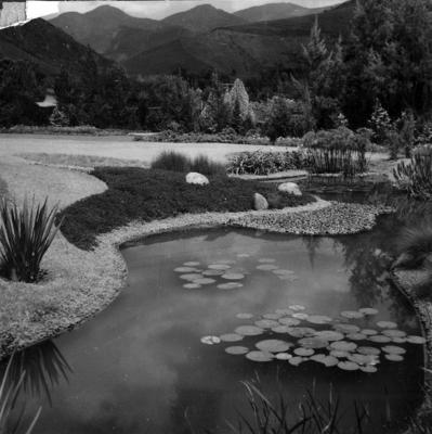 Residência de Carlos Somlo, projeto paisagístico de Burle Marx