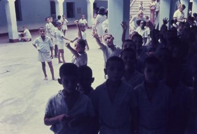 Crianças na Fundação Centro de Atendimento Socioeducativo ao Adolescente (Fundação CASA/SP), anteriormente chamada Fundação Estadual para o Bem Estar do Menor (FEBEM)