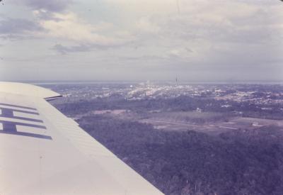 Vista aérea da Rodovia Belém-Brasília (BR-010). Trajeto entre Belém e Paragominas