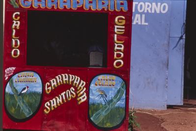 Flagrante de rua - placas, letreiros e cartazes