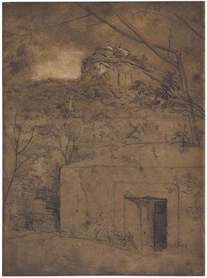 (Corcovado visto do aqueduto)