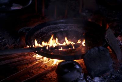 Série Xingu - Preparo do beiju