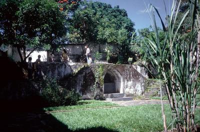 Pátio interno do Palácio Conde dos Arcos