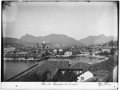 Panorama do Rio de Janeiro visto a partir da Ilha das Cobras