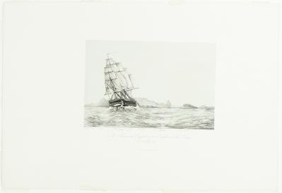 Der Riese an der Einfahrt in die Bucht von Rio Janeiro den 5" Septbr. 1842