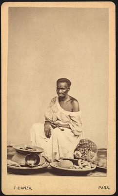 Vendedora de frutas em Belém do Pará