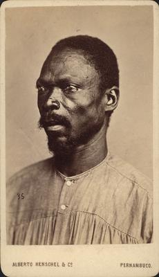 Retrato - homem negro não identificado