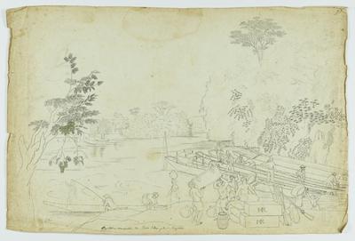 Partida de uma expedição mercantil de Porto Feliz para Cuiabá