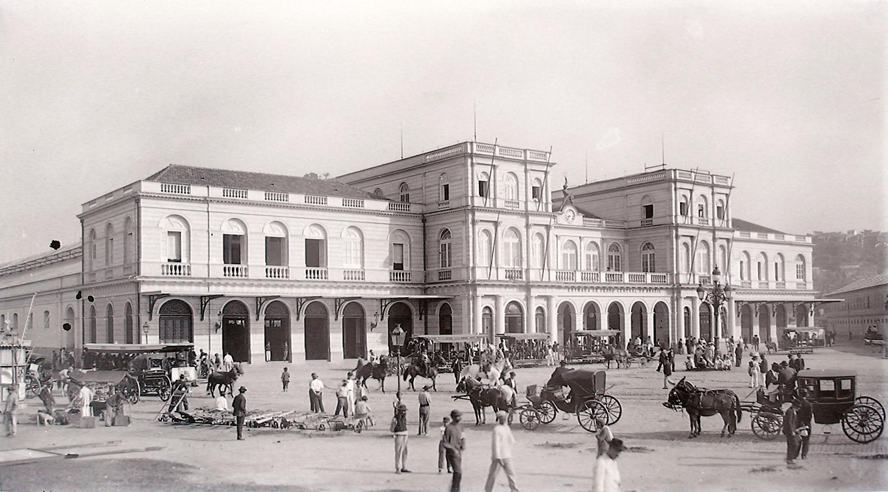 Estrada de Ferro Central do Brasil (Linha do Centro), Estação Central do Brasil, Km 0