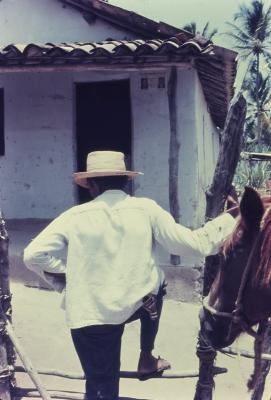 Vila de pescadores no litoral sul, próximo ao Quilombo de Sibaúma