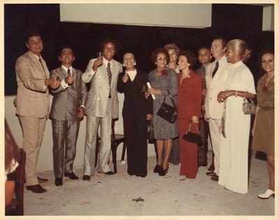 Miltinho, Carlos Henrique e Elizeth Cardoso