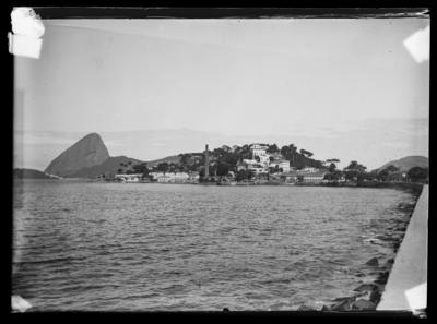 Vista do bairro da Glória e da baía de Guanabara