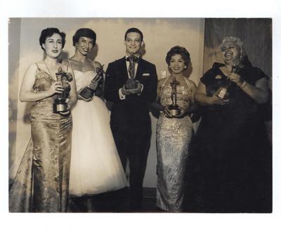 Cidália Meireles, Inezita Barroso, Germano Mathias, Ângela Maria e Leny Eversong