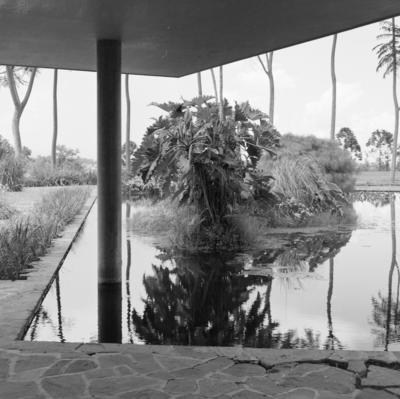 Residência de Olivo Gomes, projeto dos arquitetos Rino Levi, Roberto Cerqueira César e Burle Marx