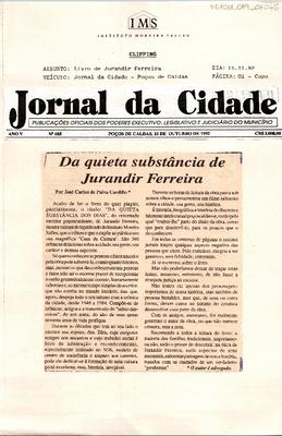 Das quieta substância de Jurandir Ferreira