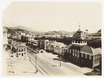Vista da Exposição Internacional do Centenário da Independência do Brasil