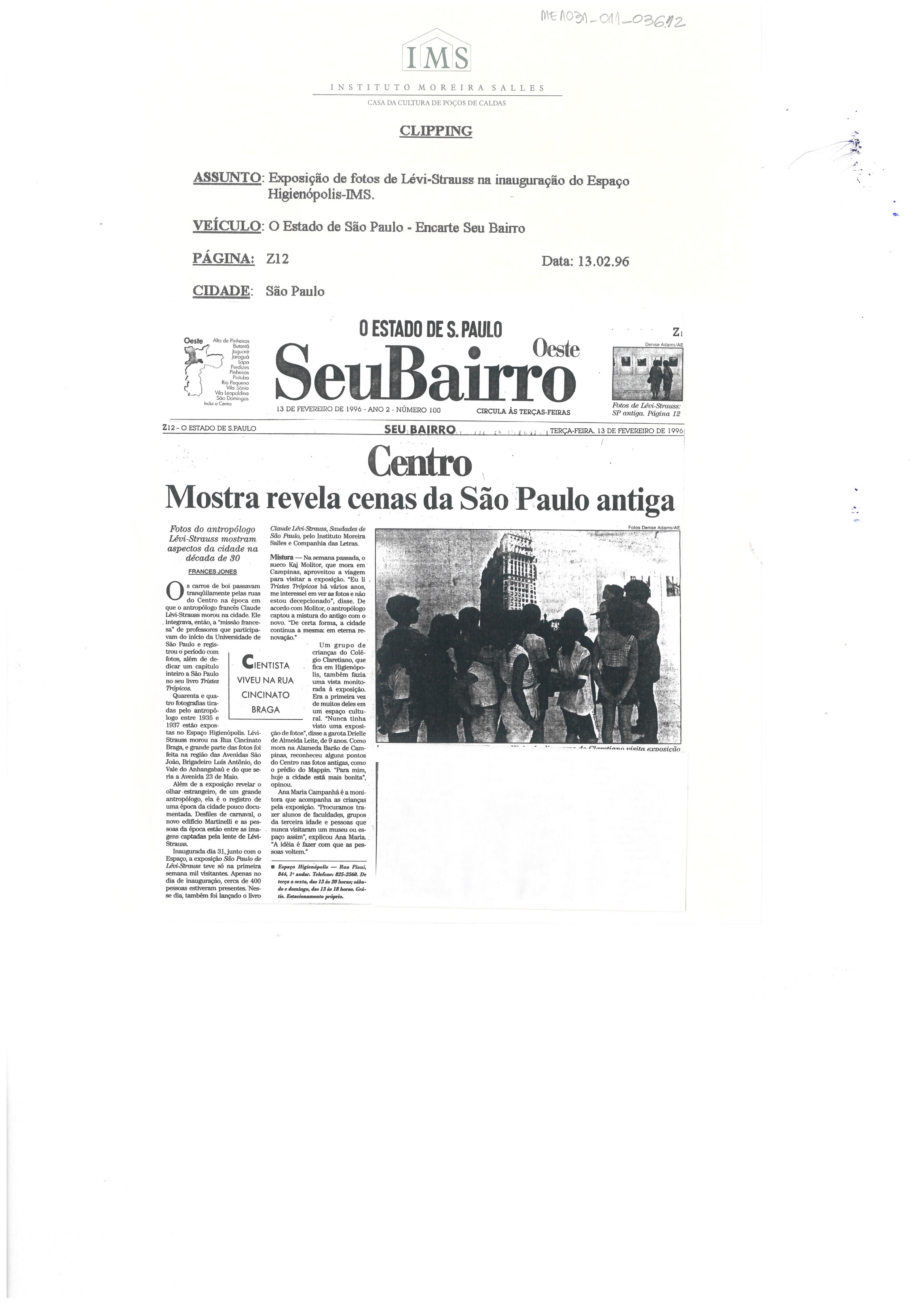 Centro: Mostra revela cenas de São Paulo antiga