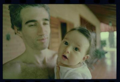 Luiz Bolognesi e sua filha