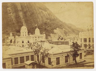 Exposição Nacional de 1908: vista geral da exposição