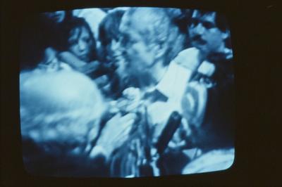 Captura de tela da televisão, Diretas Já