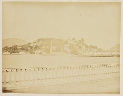 A Glória vista do Passeio Público