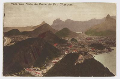 Enseada de Botafogo e Urca vistos do morro do Pão de Açúcar