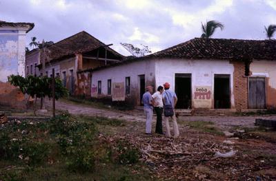 Casas próximas ao porto na subida da Ladeira do Jacaré