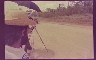 Filmagens de "Iracema: uma transa amazônica", com direção de Jorge Bodanzky e Orlando Senna