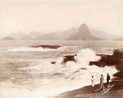 Entrada da Baía de Guanabara e o Pão de Açúcar