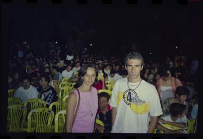 Laís Bodanzky e Luiz Bolognesi na 4ª Mostra de Cinema de Tiradentes