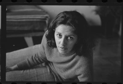 Luiz Carlos Ripper e Lena, na casa de Jorge, antes de viagem para locações do filme do Caca Diegues