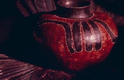 Série Xingu - vaso de cerâmica