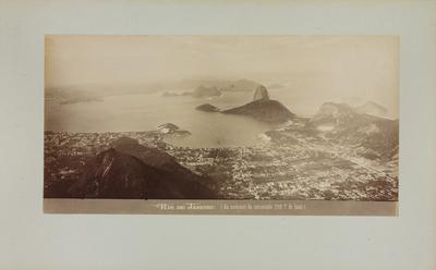 Vista panorâmica da enseada de Botafogo